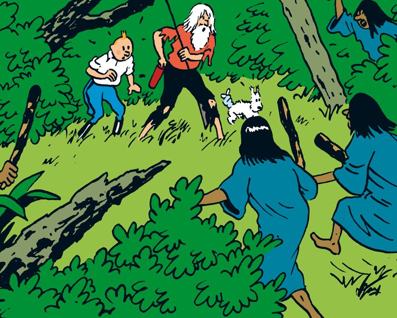 Les Aventures de Tintin – L’Oreille Cassée extrait 3