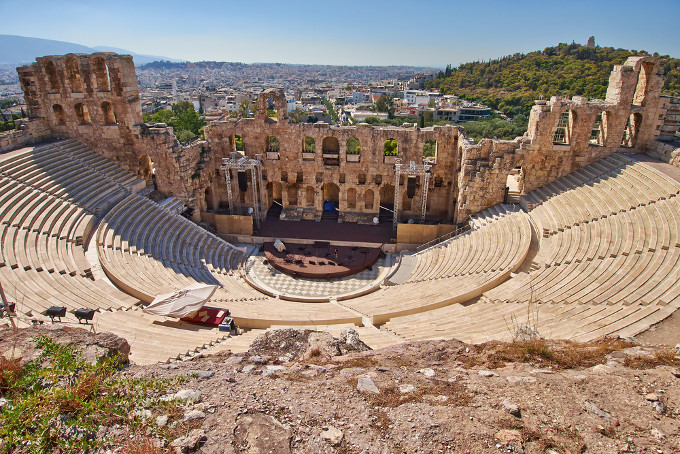 Théâtre de Dyonisos Athènes